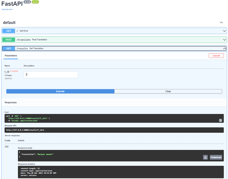 Language Translation API